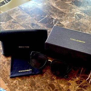 New Auth Dolce & Gabbana  DG 4406 Havana Geometric Sunglasses Dolce & Gabbana DG 4406 Sunglasses | FREE Shipping - SOLD OUT main image 2